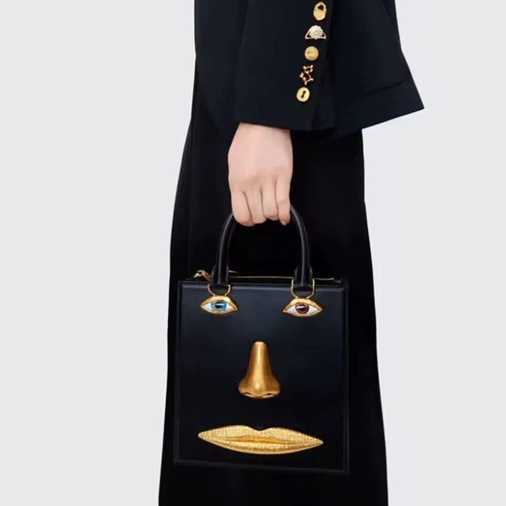 Women Accessories Brands - Face Bag Women High Quality Black