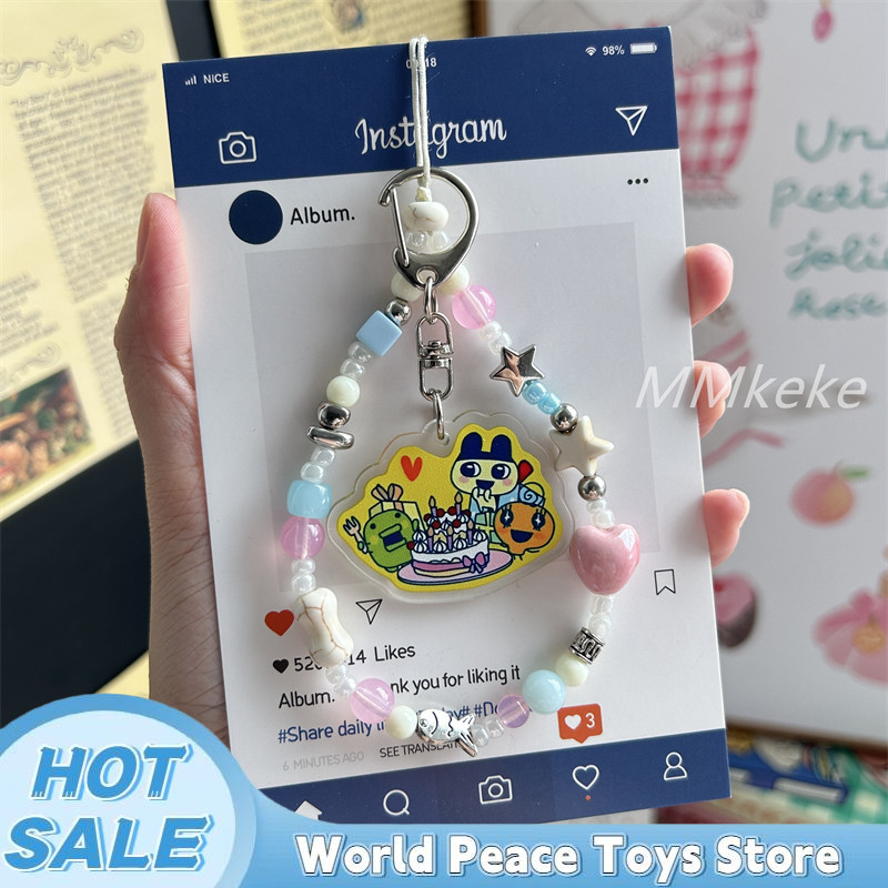 Women Accessories Chain - Kawaii Japanese Tamagotchi Keychain Pendant Bag
