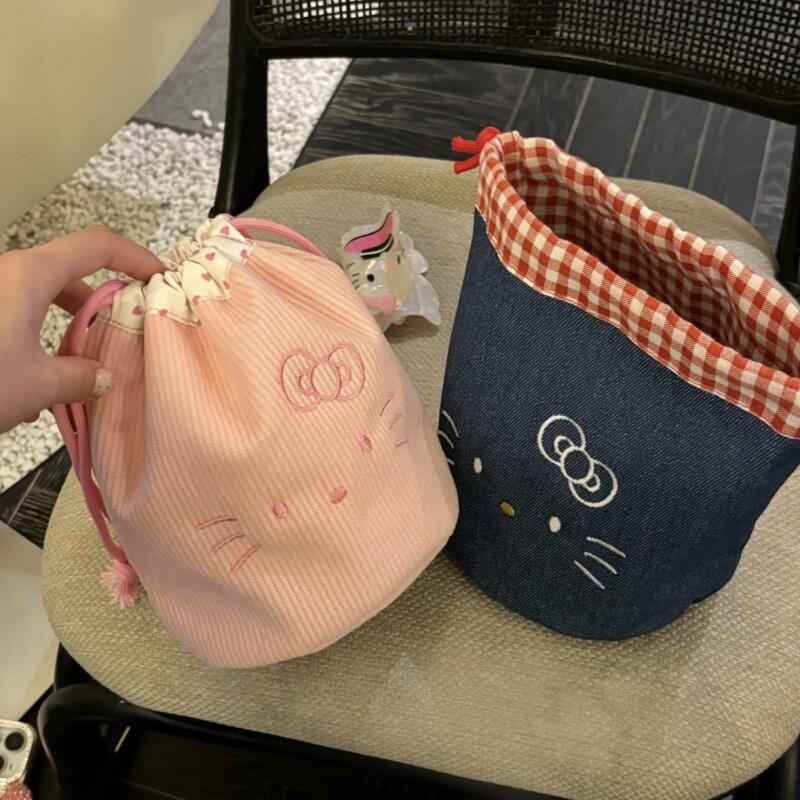 Women Accessories Organizer - Sanrio Hello Kitty Portable Cosmetic Pouch