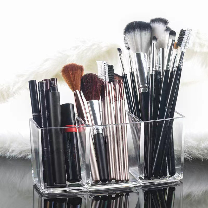 Women Accessories Organizer - Transparent Lipstick Cosmetic Makeup Makeup Brush