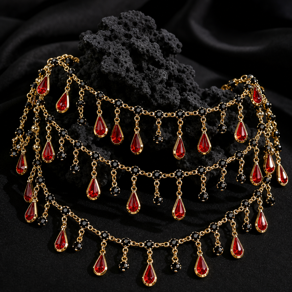 Women Accessories Chain - 0.5/1m Teardrop Rhinestone Tassel Handmade Chain