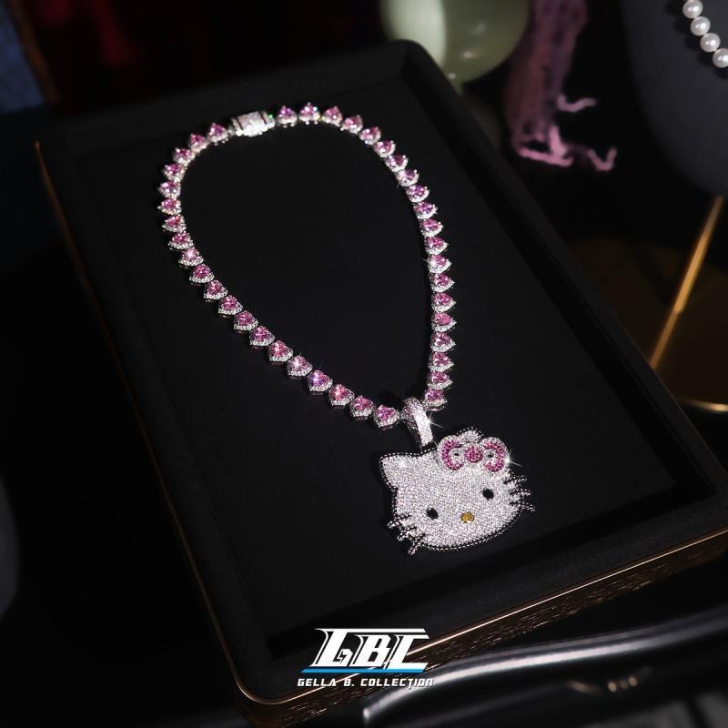 Women Accessories Chain - Kawaii Sanrios HelloKitty New Necklace Full