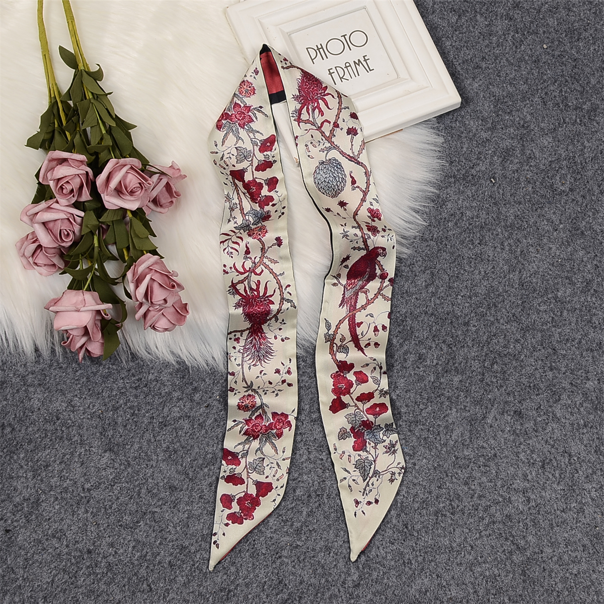 Women Accessories Brands - Flower Room Parrot Brand Scarf Women