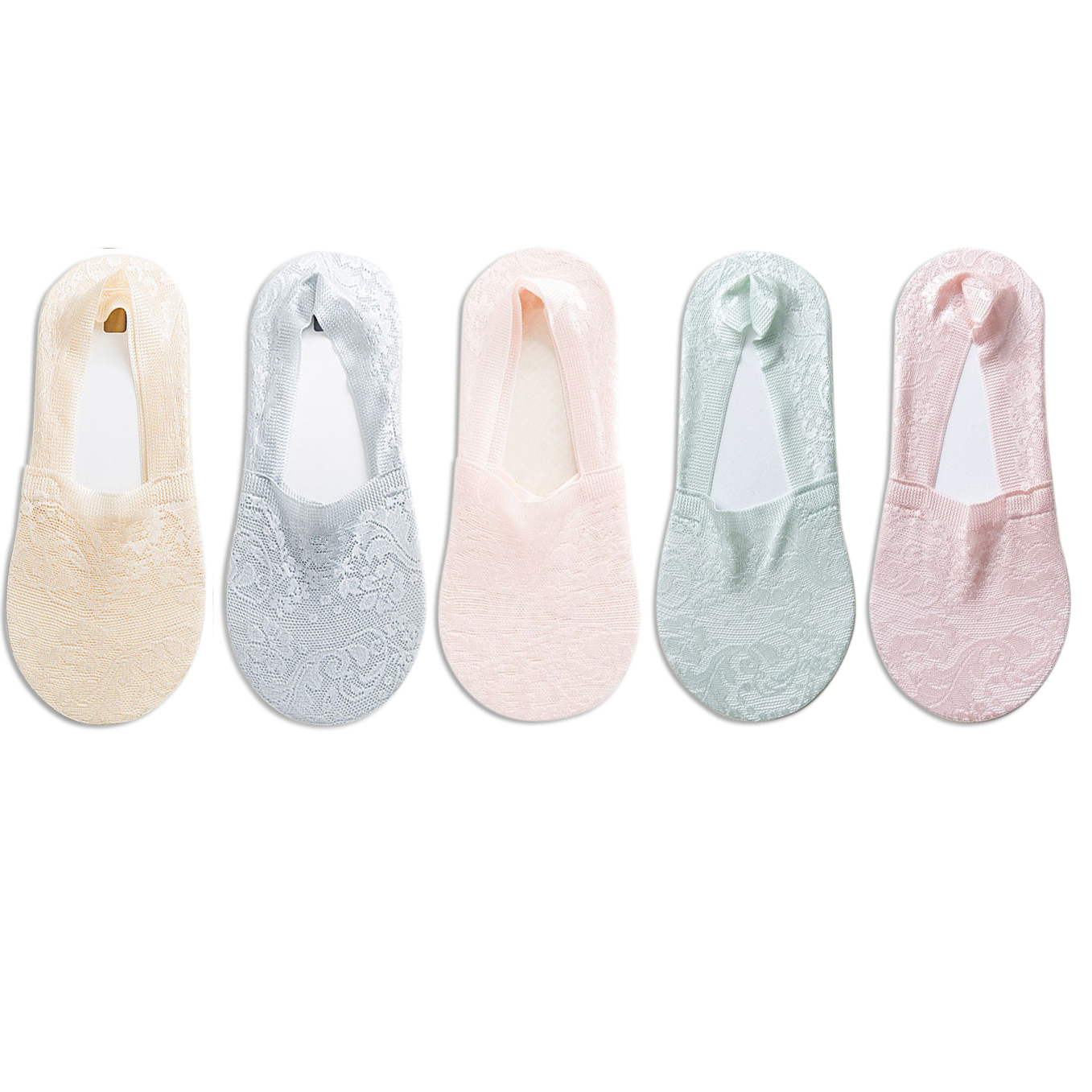 Women'S Ankle Accessories - 5 Pairs Fashion Women Girls Summer