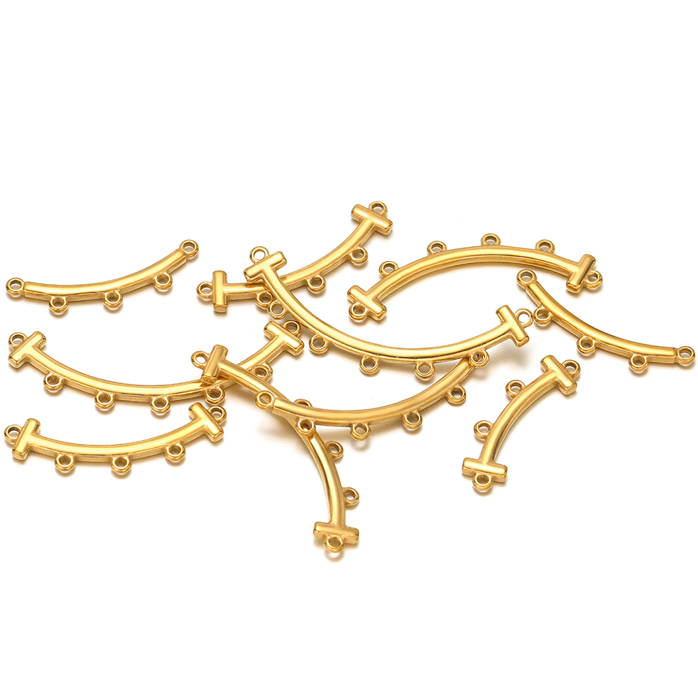 10pcs Stainless Steel Cylinder - Layered Necklace Set บทวิจารณ์และราคา