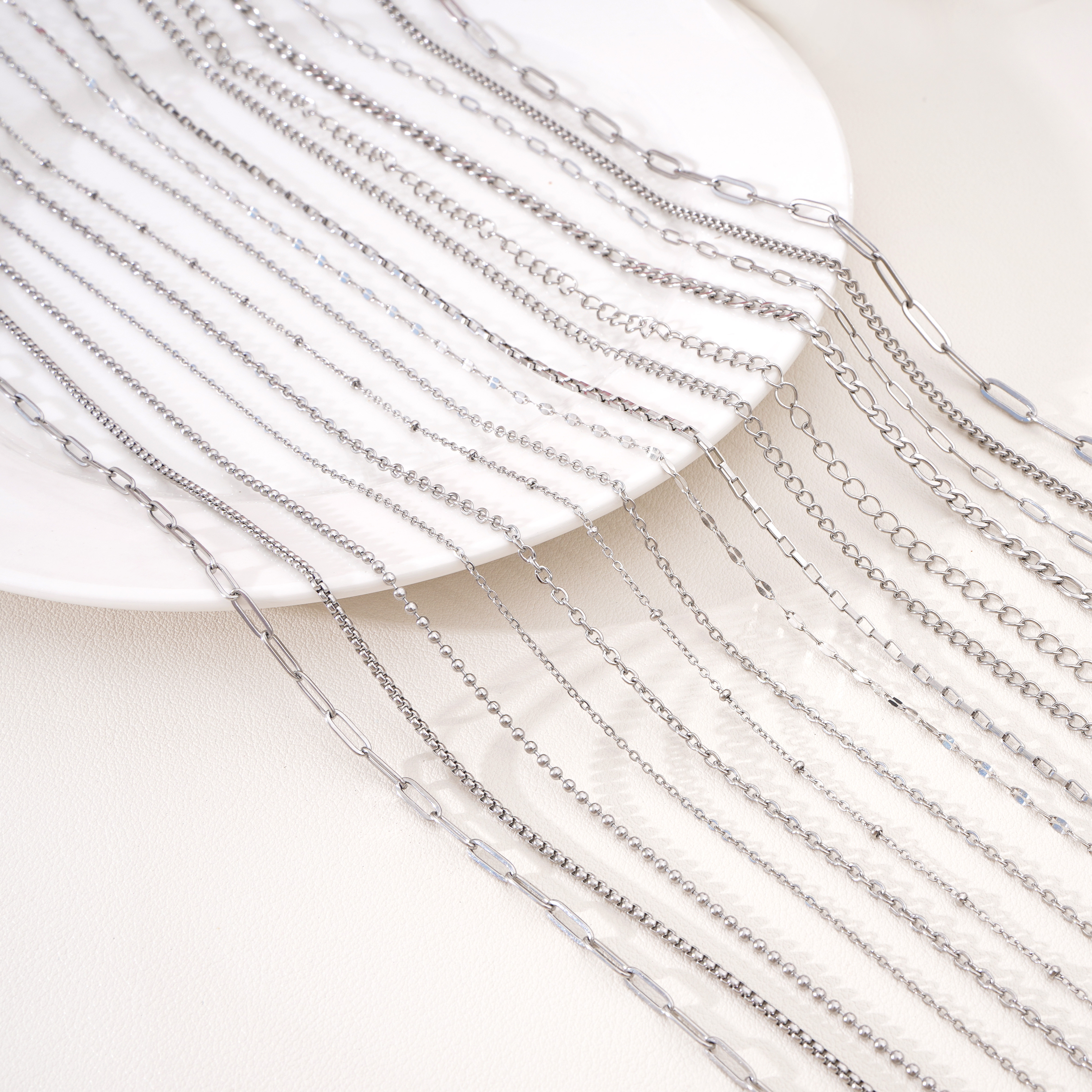 1m/lot Chains Stainless Steel  - Women Accessories Chain บทวิจารณ์และราคา