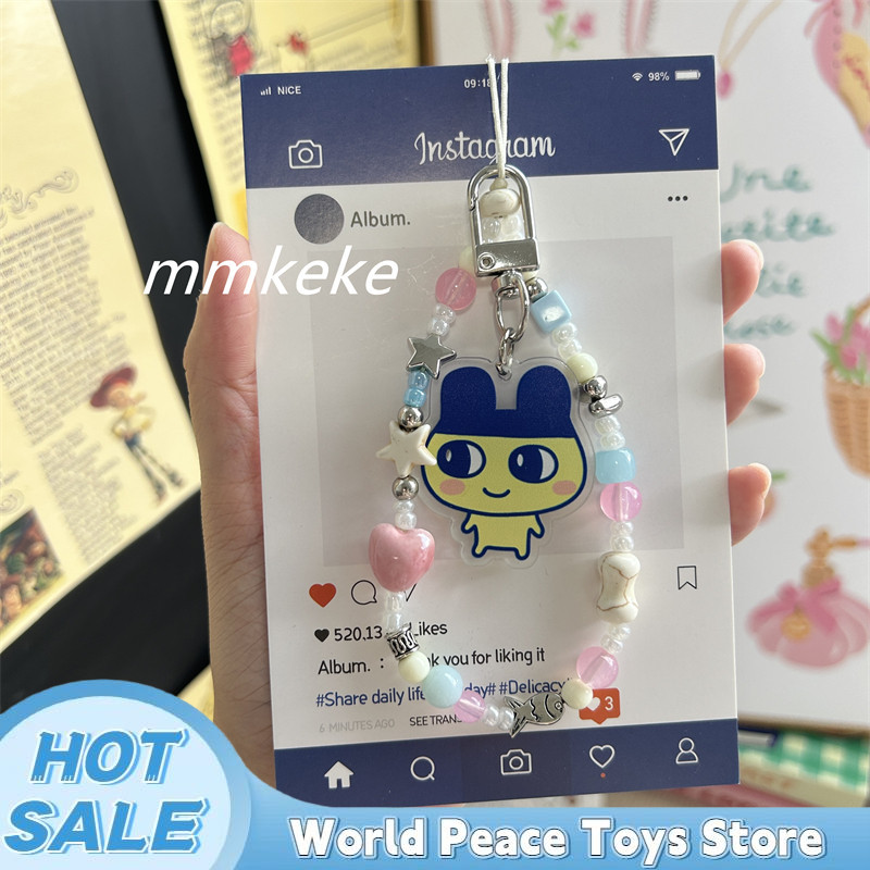 Kawaii Japanese Tamagotchi Key - Women Accessories Chain บทวิจารณ์และราคา