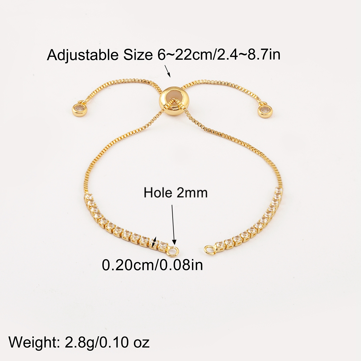Nidin Hot White Zircon Paralle - Women Accessories In Wholesale บทวิจารณ์และราคา