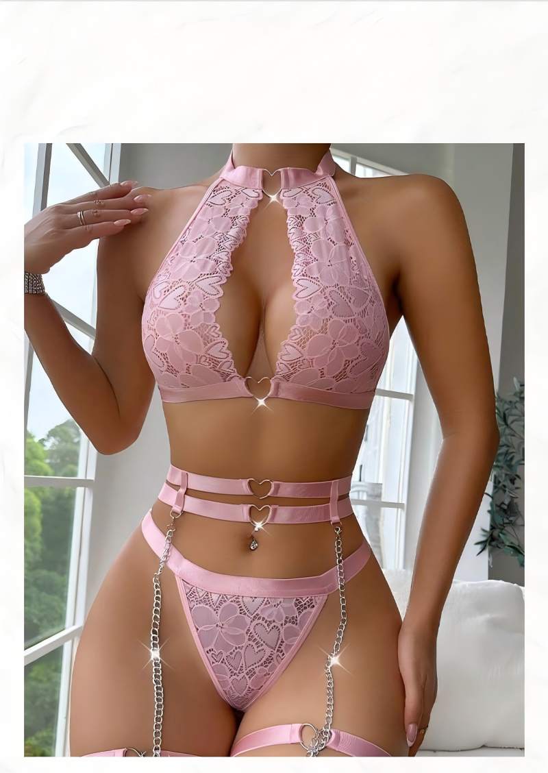 Sexy Lingerie Set Push Up Lace - Woman Accessory บทวิจารณ์และราคา