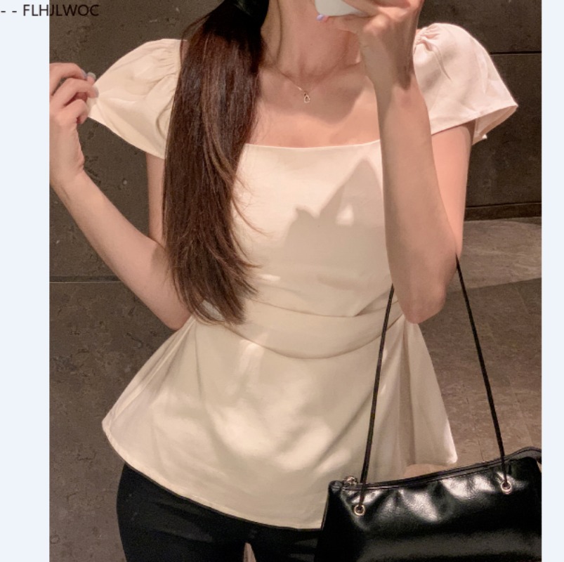 Lace-Up Draped Layer Peplum To - Layered Necklace Set บทวิจารณ์และราคา
