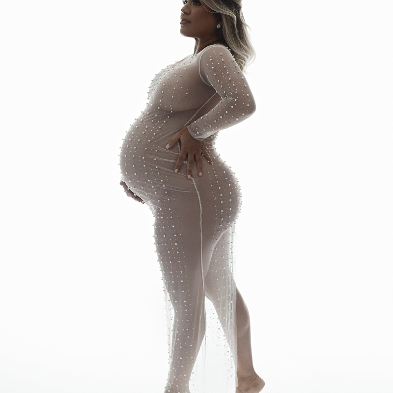 Sexy Black Maternity Photograp - Women'S Ankle Accessories บทวิจารณ์และราคา