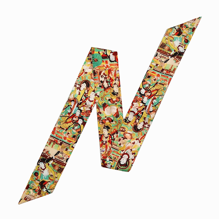 Pipa Map Bag Scarf Women Skinn - Women Accessories Brands บทวิจารณ์และราคา