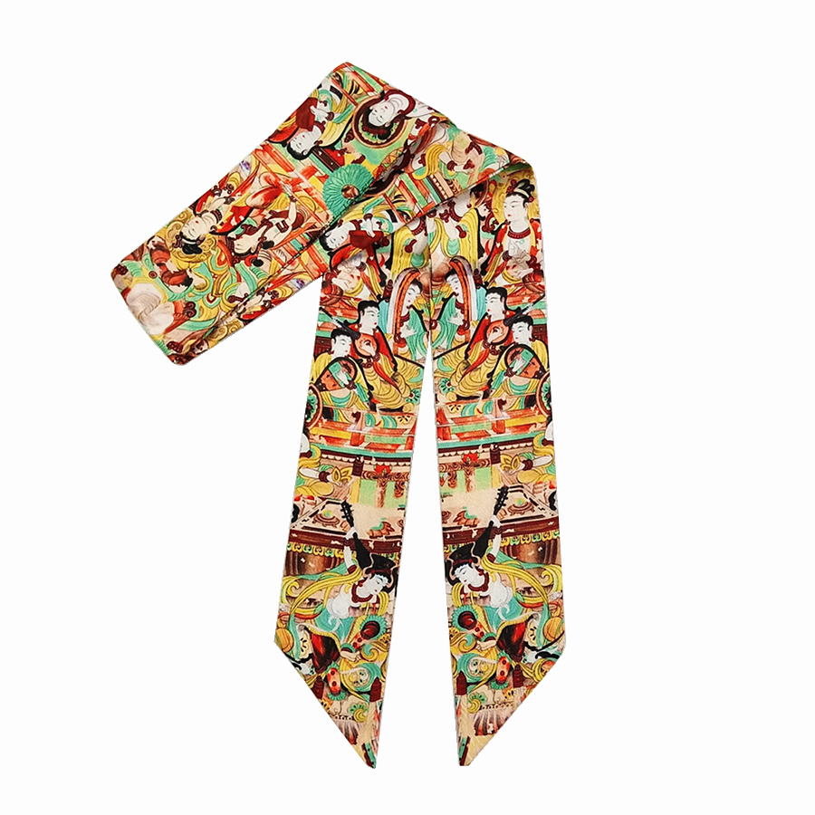 Pipa Map Bag Scarf Women Skinn - Women Accessories Brands บทวิจารณ์และราคา