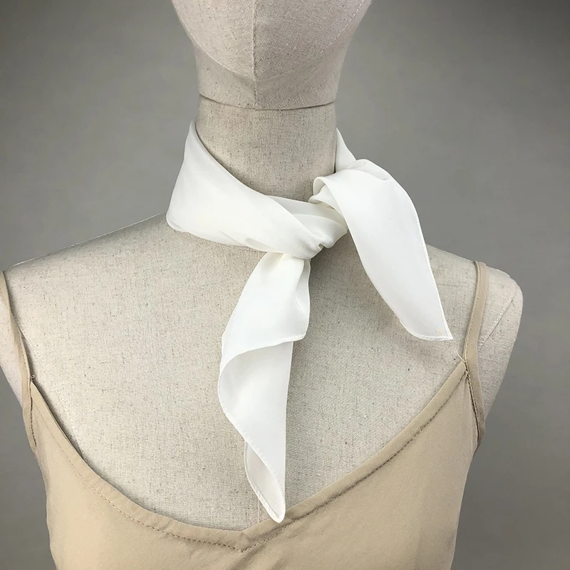 New Women Silk Scarf Square Ne - Silk Scarf Square บทวิจารณ์และราคา