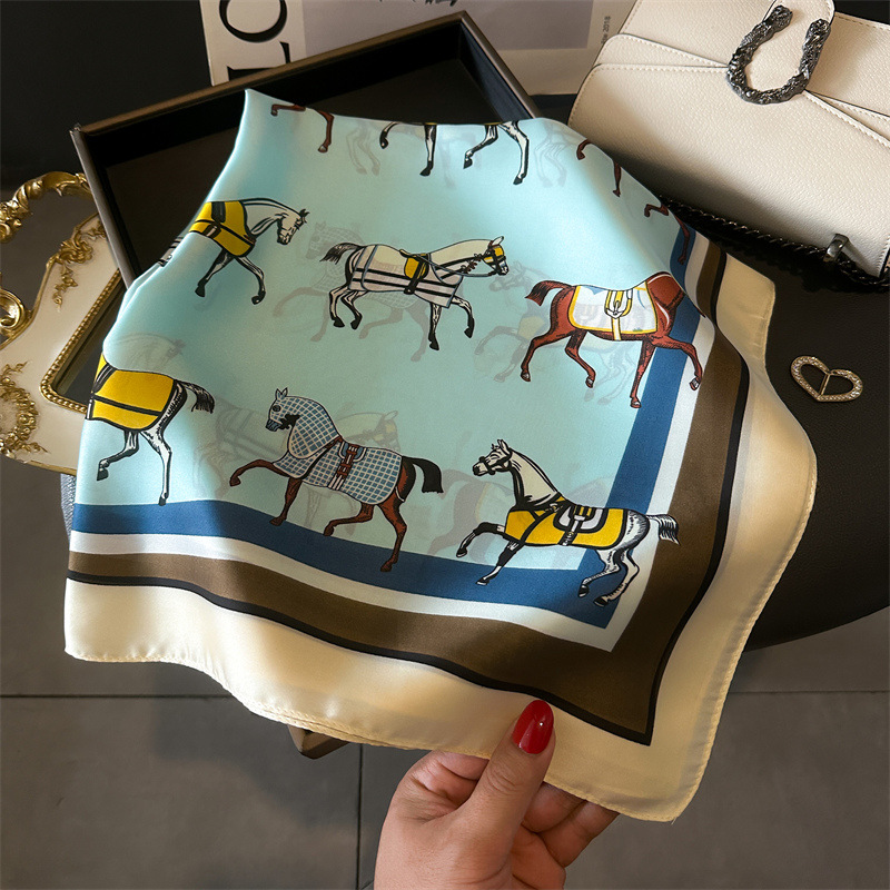Luxury Brand 2026 Horse Print  - Women Accessories Brands บทวิจารณ์และราคา