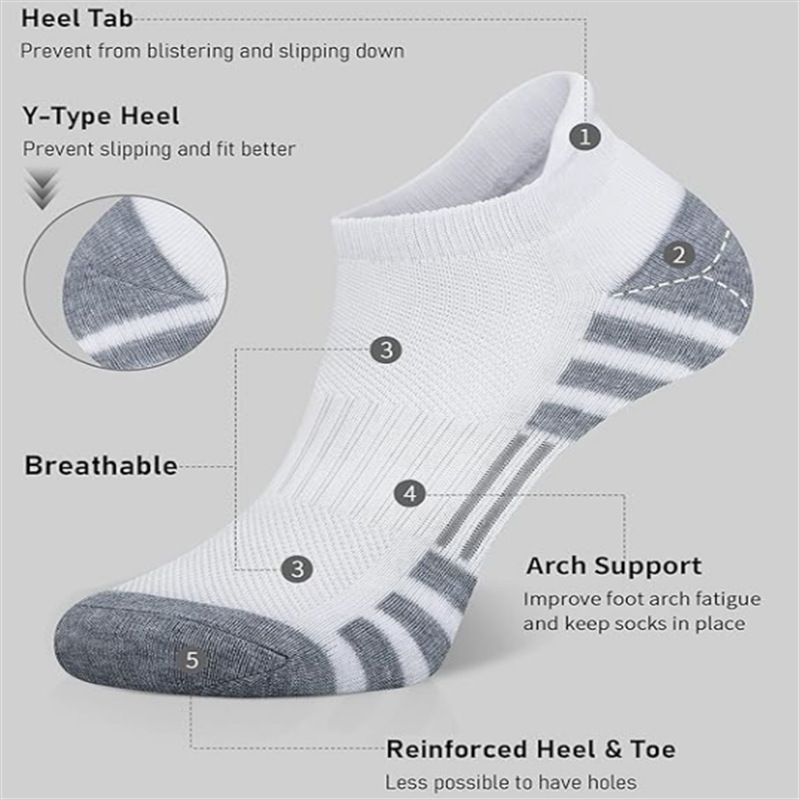 6/24 Pairs Cushioned Breathabl - Women'S Ankle Accessories บทวิจารณ์และราคา