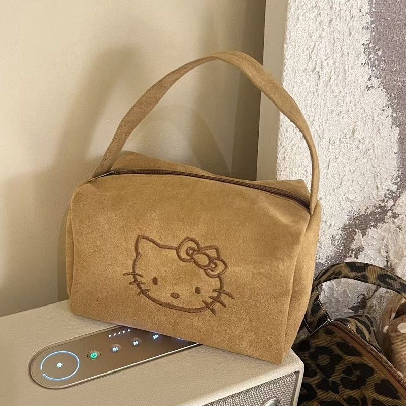 Sanrio Hello Kitty Makeup Bag  - Women Accessories Organizer บทวิจารณ์และราคา