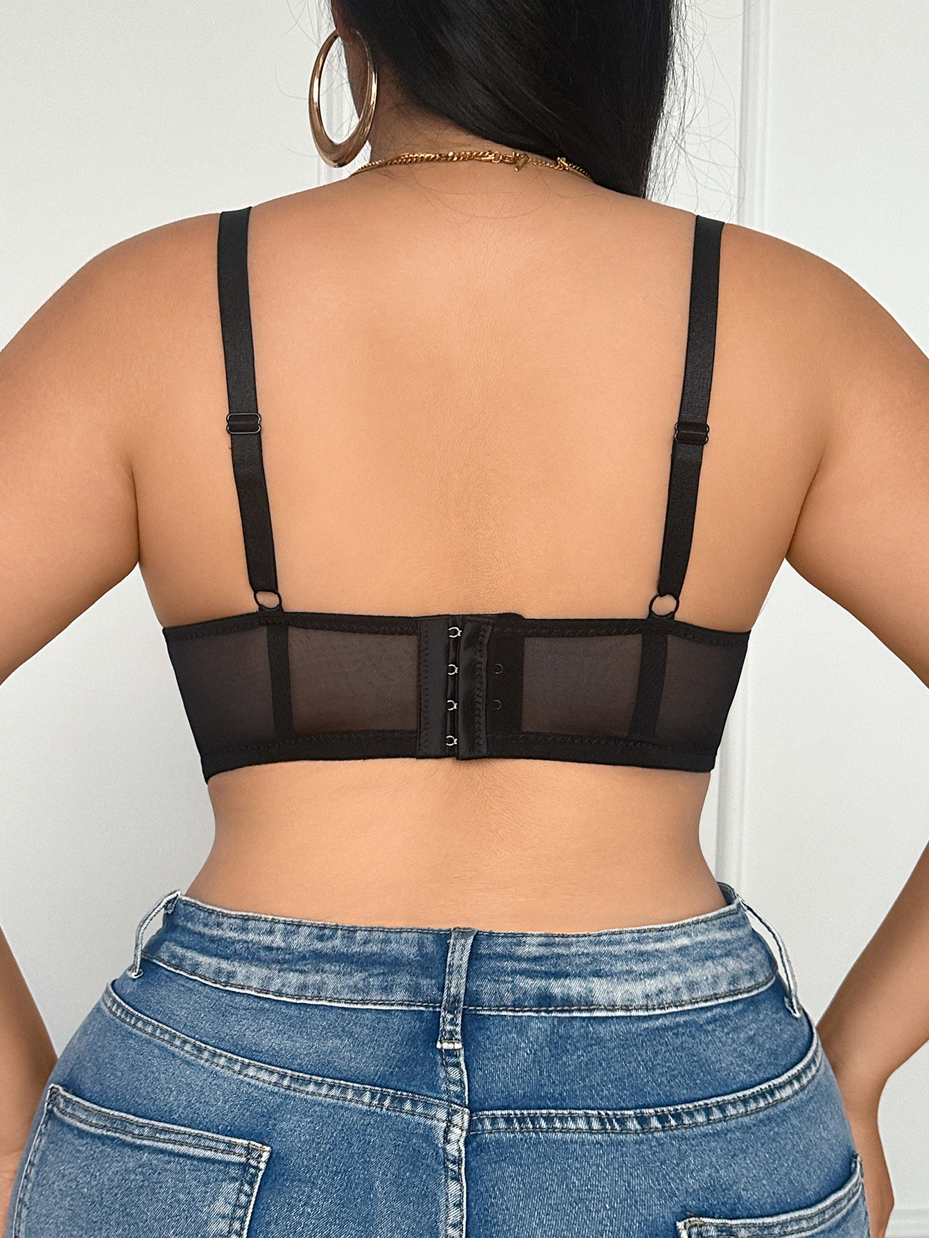Wide Strap Plus Size Women Bra - Woman Accessory บทวิจารณ์และราคา