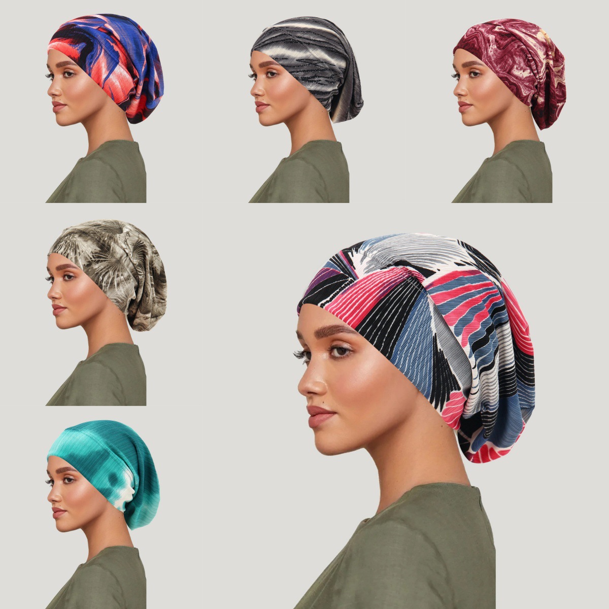 2026 New Tie-dye Hair Cover Ca - Women'S Accessories List บทวิจารณ์และราคา