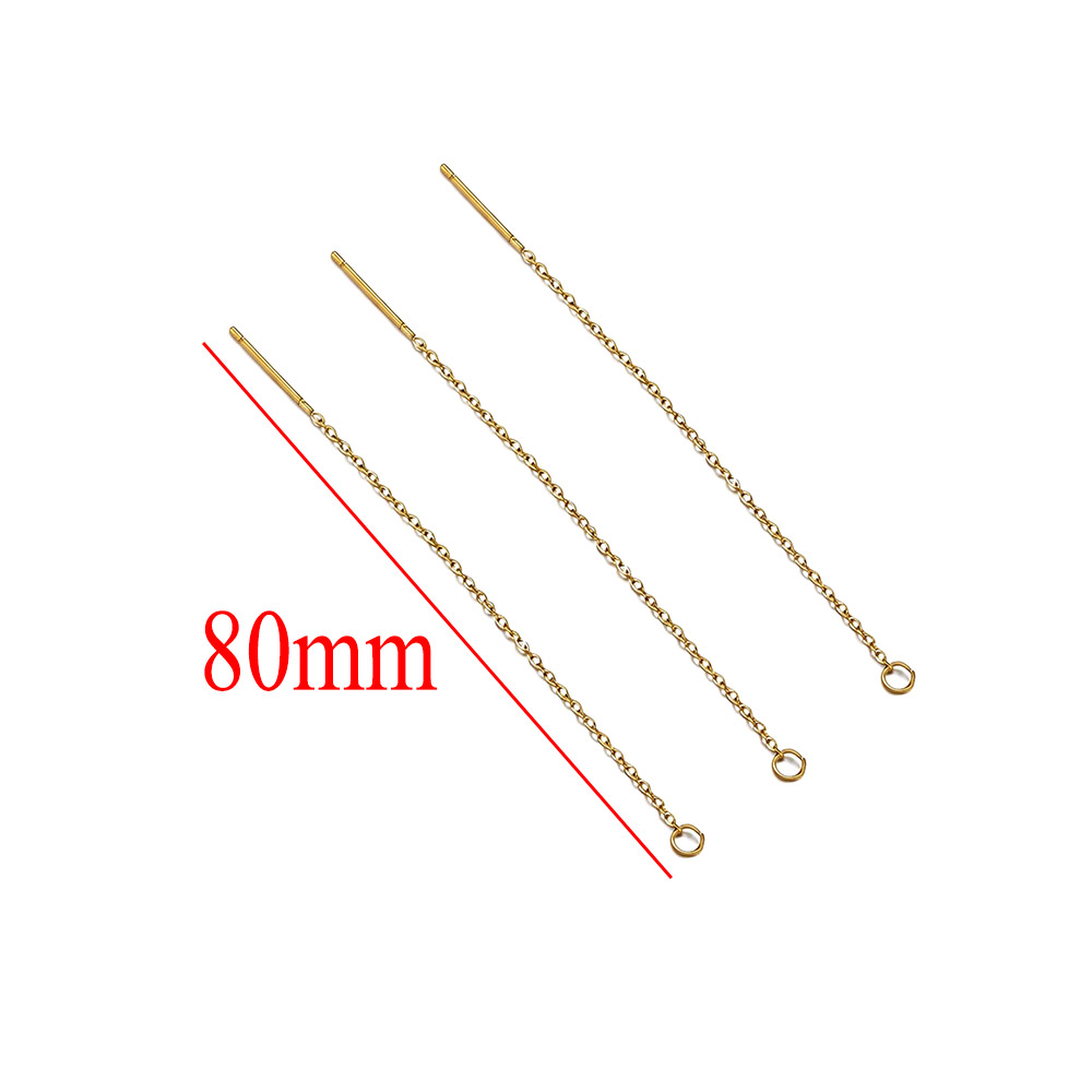10pcs Stainless Steel Long Ear - Women'S Ear Accessories บทวิจารณ์และราคา