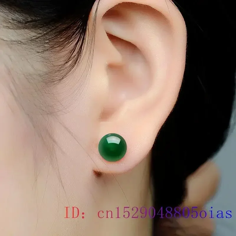 Jade Bead Earrings Energy Ston - Women'S Ear Accessories บทวิจารณ์และราคา