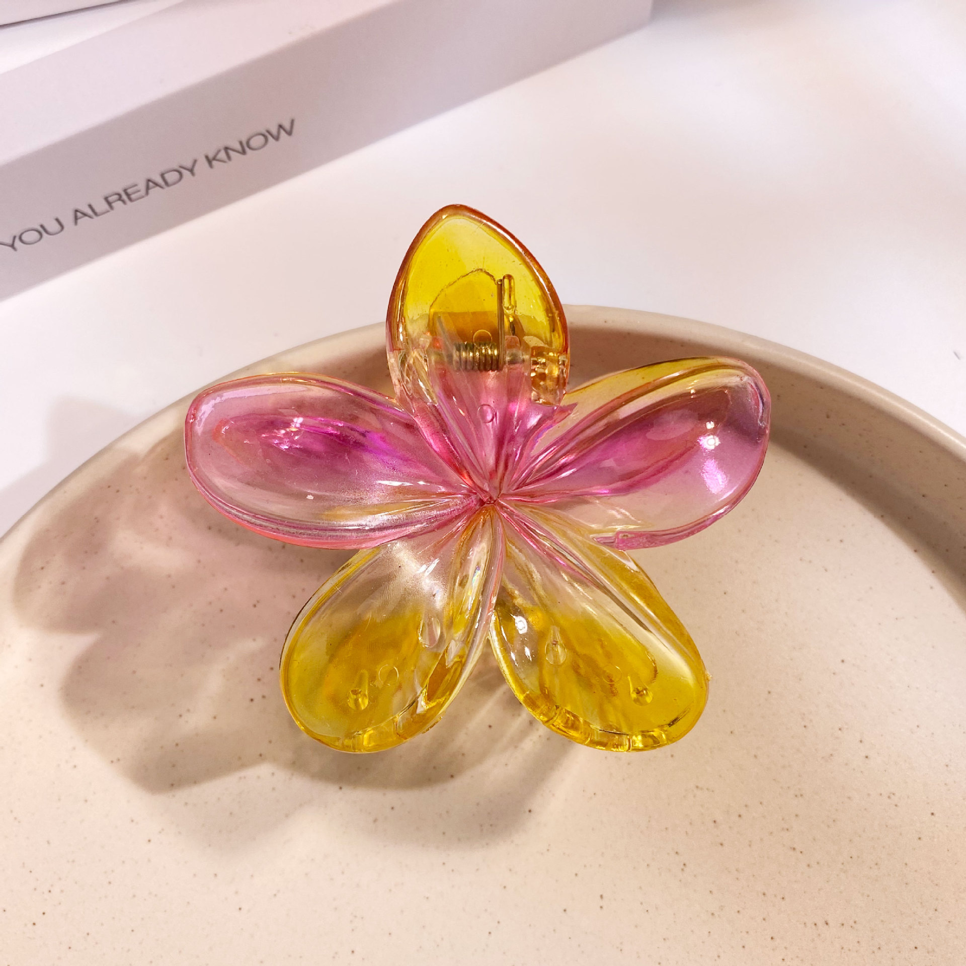 1/6PCS 8CM Women Flower Hair C - Women Accessories In Wholesale บทวิจารณ์และราคา