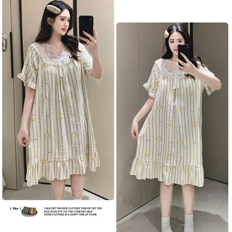 Plus Size Sweet Floral Print N - Woman Accessory บทวิจารณ์และราคา