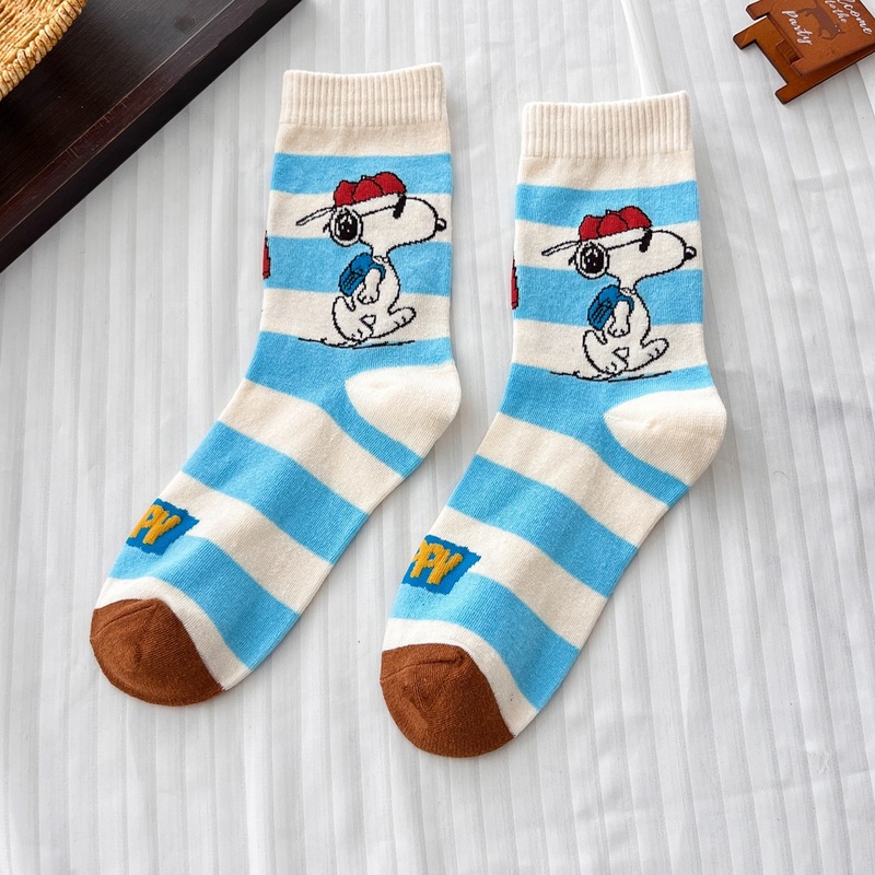 5 Pairs Cute Cartoon Snoopy An - Women'S Ankle Accessories บทวิจารณ์และราคา