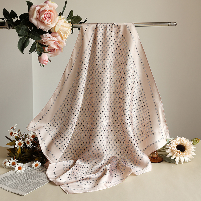 1pc 70cm Women's Vintage Paisl - Silk Scarf Square บทวิจารณ์และราคา