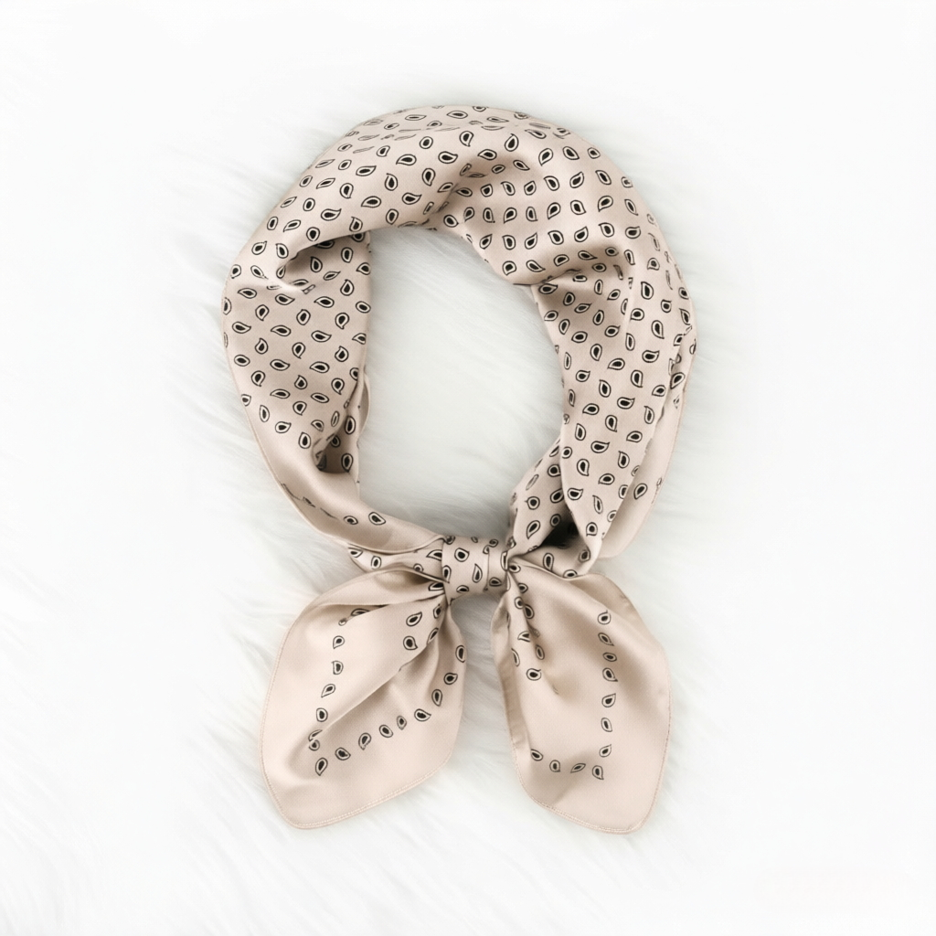 1pc 70cm Women's Vintage Paisl - Silk Scarf Square บทวิจารณ์และราคา