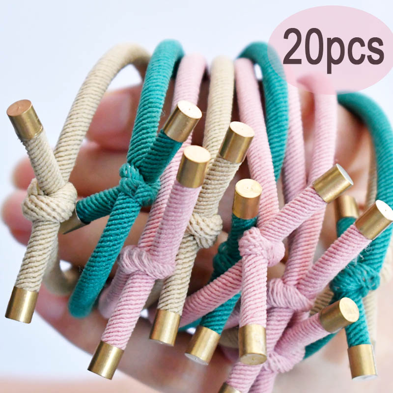20pc/pack  Women Elastic Hair  - Women Accessories In Wholesale บทวิจารณ์และราคา