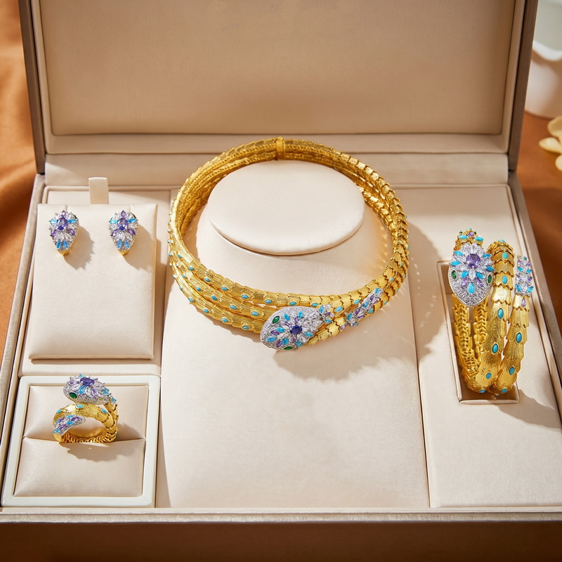Europe America Earrings Ring B - Layered Necklace Set บทวิจารณ์และราคา