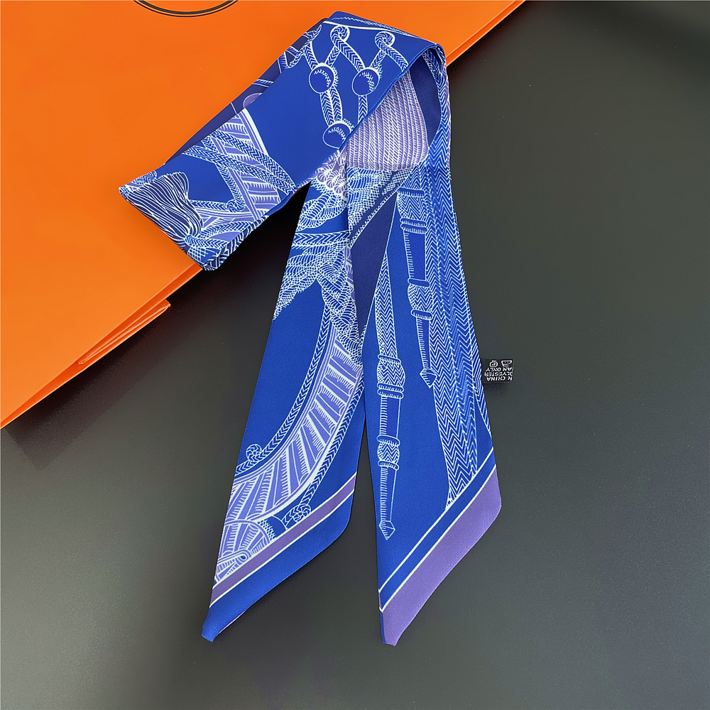 Brand Silk Scarf Design Women  - Women Accessories Brands บทวิจารณ์และราคา