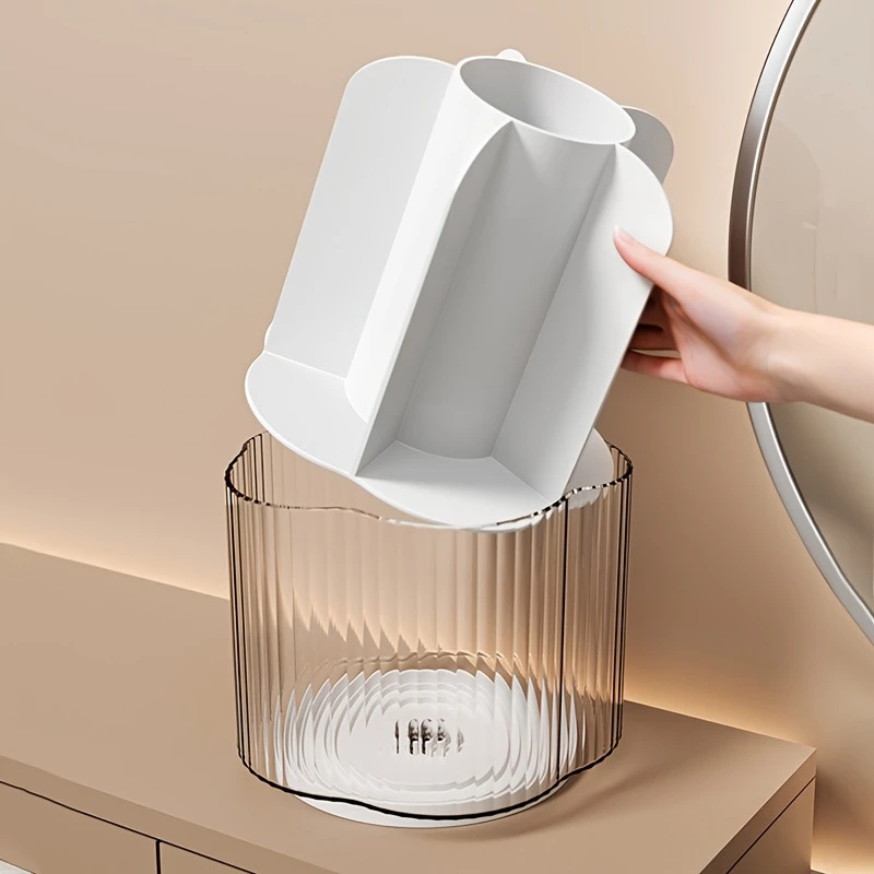 360° Rotating Makeup Brush Hol - Women Accessories Organizer บทวิจารณ์และราคา