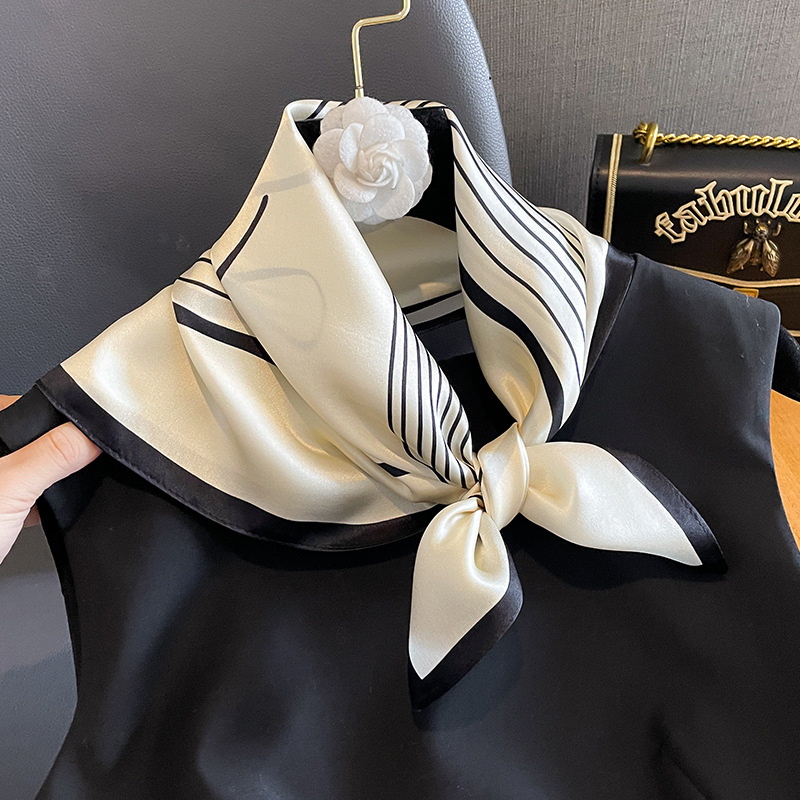Design Shawl 100% Real Silk Sq - Women Accessories Brands บทวิจารณ์และราคา