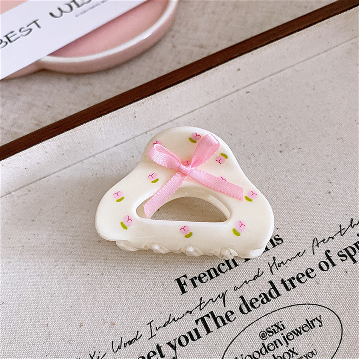 Sweet Cute Bow Love Flower Kit - Women Accessories In Wholesale บทวิจารณ์และราคา