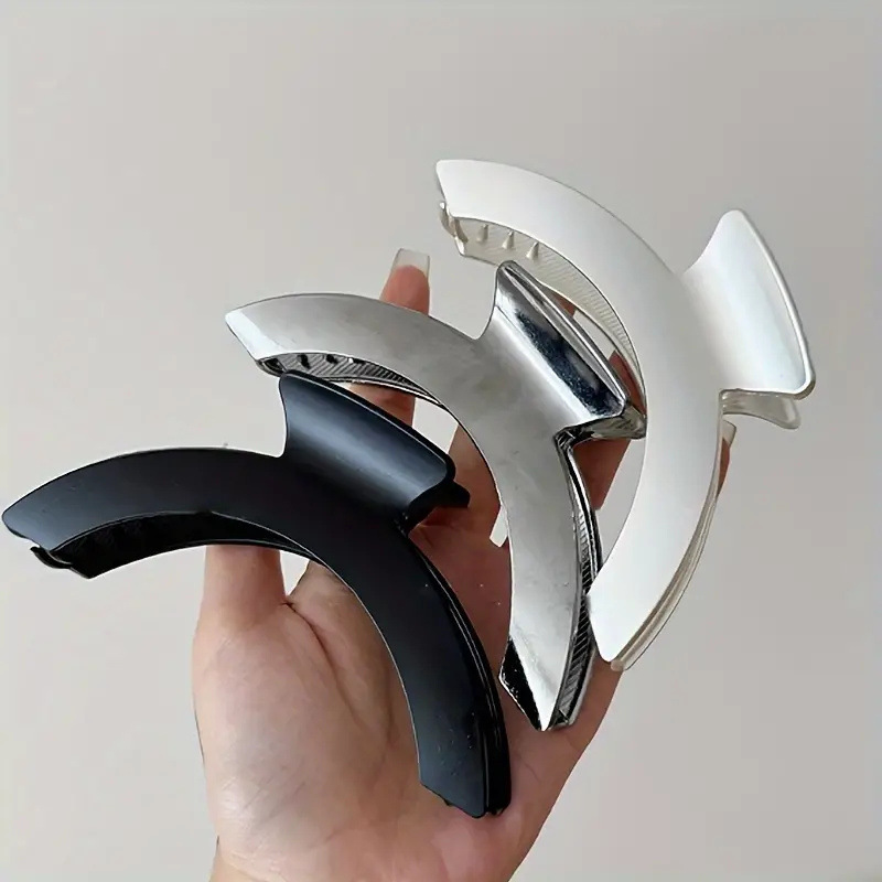 Women's Shark Clip Large Metal - Women Accessories In Wholesale บทวิจารณ์และราคา