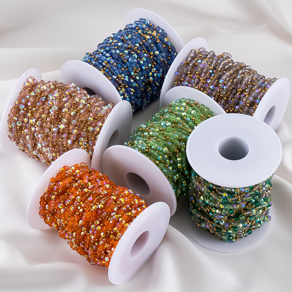 1Meter Stainless Steel Beads C - Women Accessories Chain บทวิจารณ์และราคา