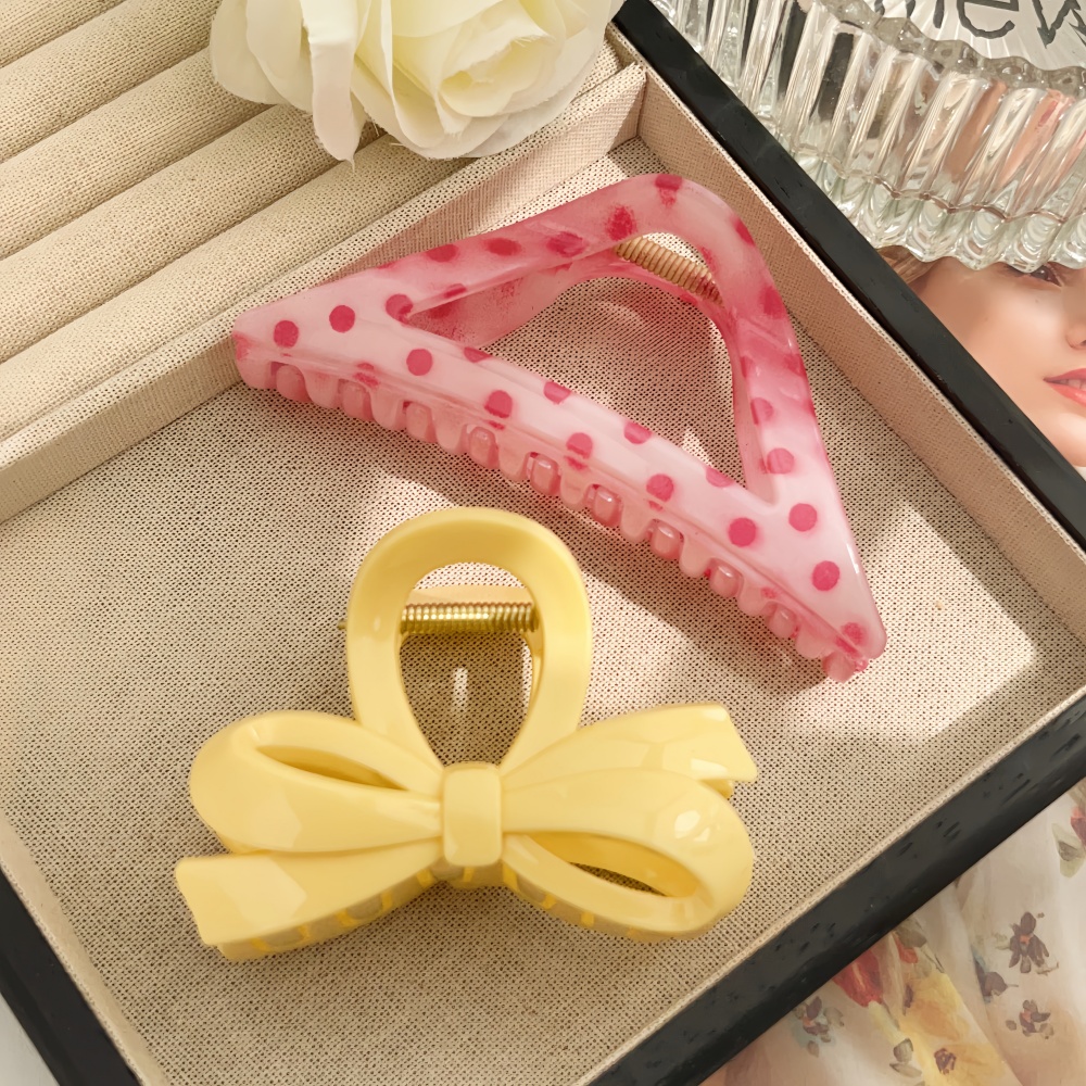 19 Styles Hair Claw Clips for  - Women Accessories In Wholesale บทวิจารณ์และราคา