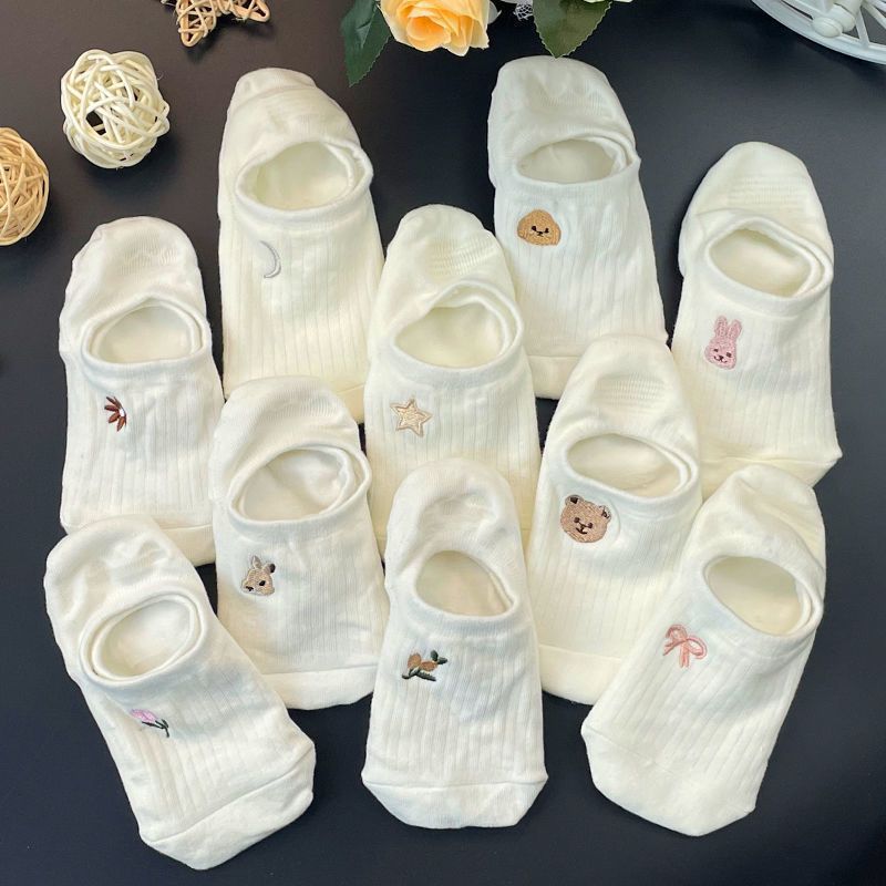 Socks Set 10 Pairs Toe Socks W - Women'S Ankle Accessories บทวิจารณ์และราคา