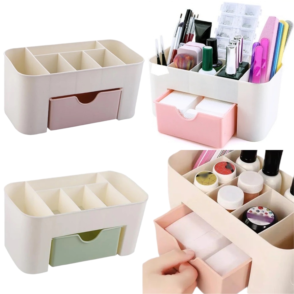Nail Art Organizer Desktop Dra - Women Accessories Organizer บทวิจารณ์และราคา