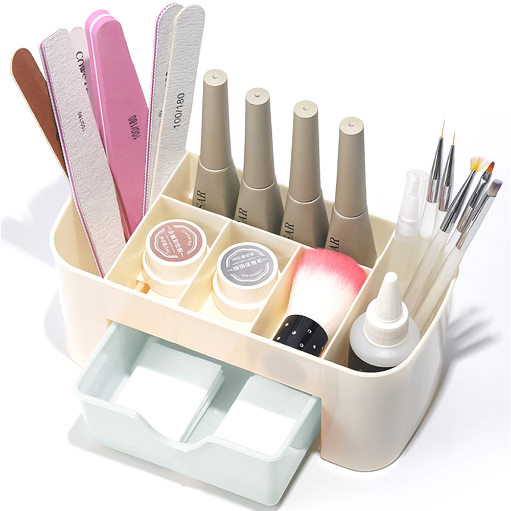 Nail Art Organizer Desktop Dra - Women Accessories Organizer บทวิจารณ์และราคา