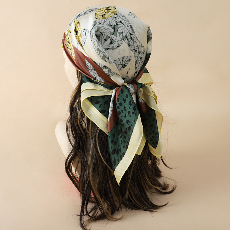 70x70cm Women Scarf Silk Feeli - Women Accessories Brands บทวิจารณ์และราคา