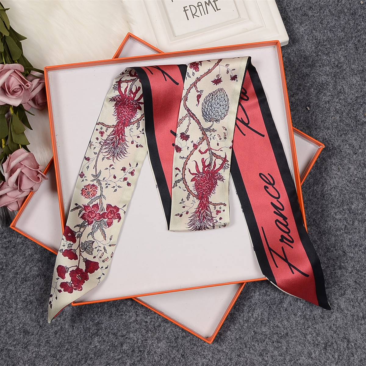 Flower Room Parrot Brand Scarf - Women Accessories Brands บทวิจารณ์และราคา