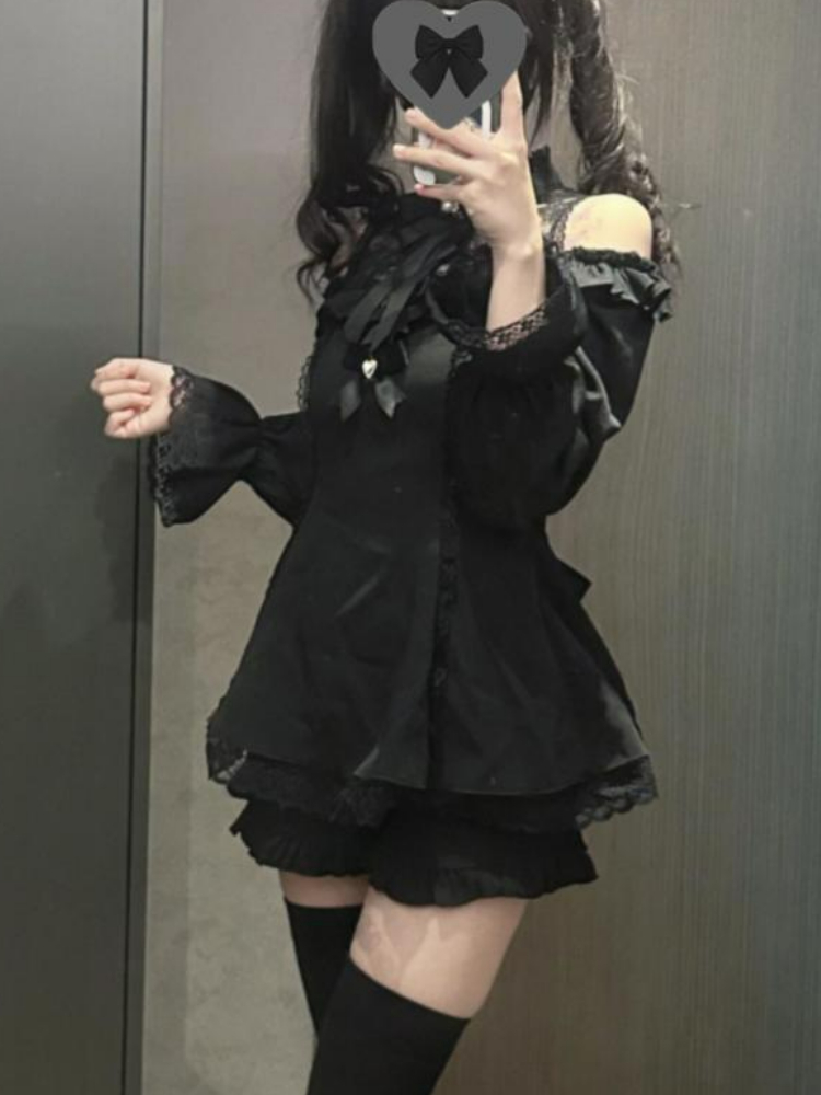Women Lolita Two Piece Set Col - Layered Necklace Set บทวิจารณ์และราคา