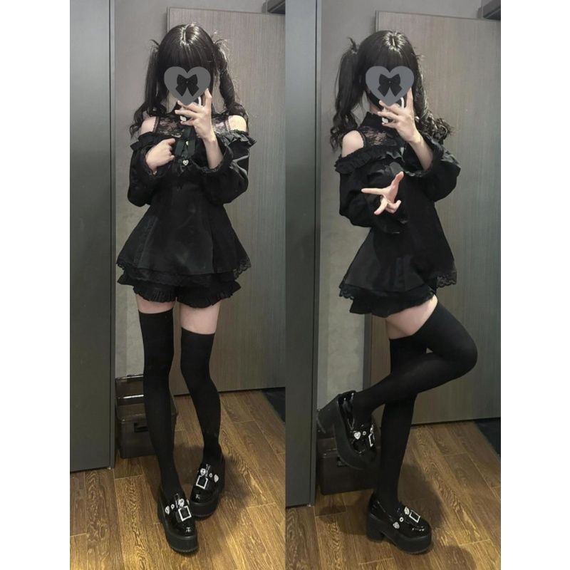 Women Lolita Two Piece Set Col - Layered Necklace Set บทวิจารณ์และราคา