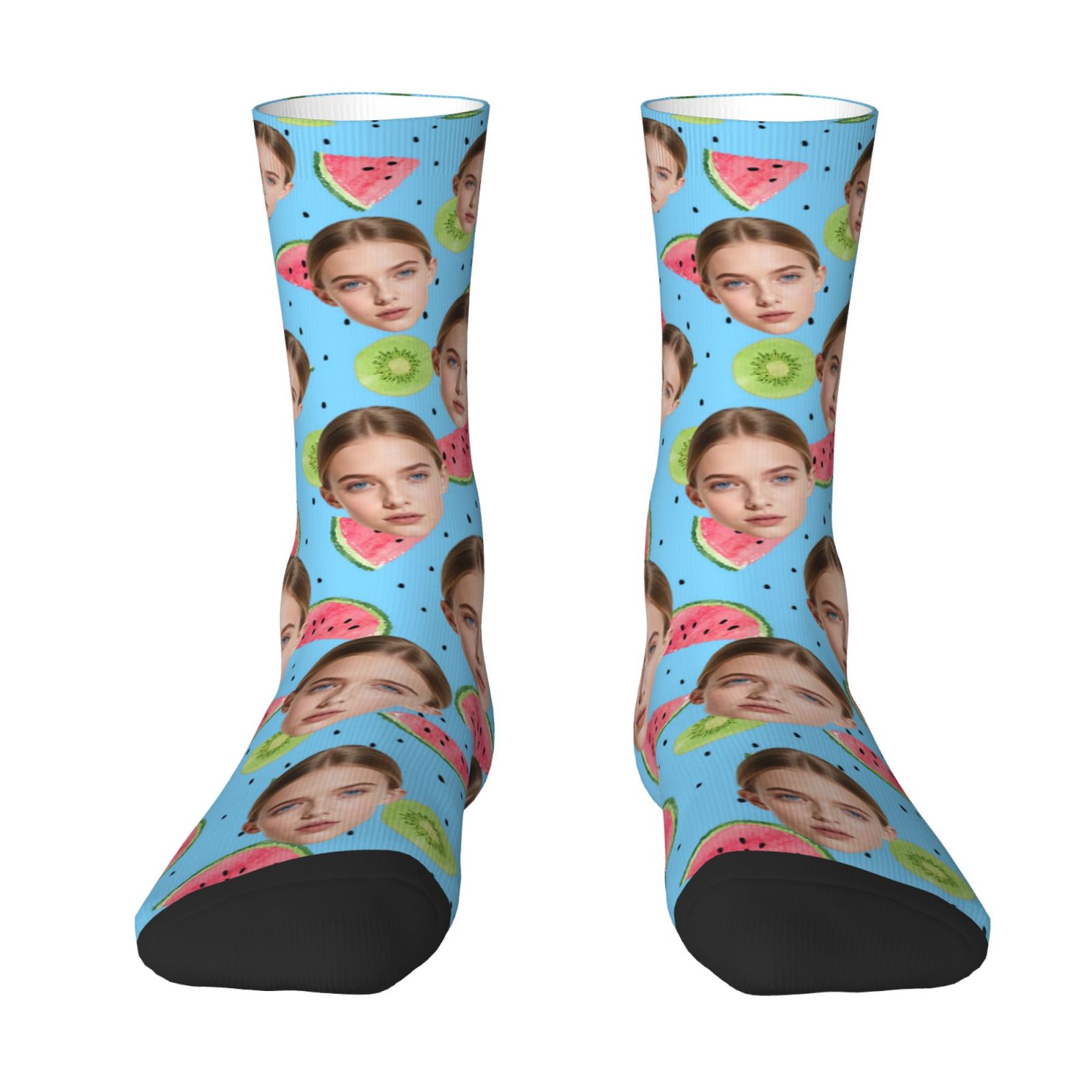 Customized avatar short socks  - Women'S Ankle Accessories บทวิจารณ์และราคา