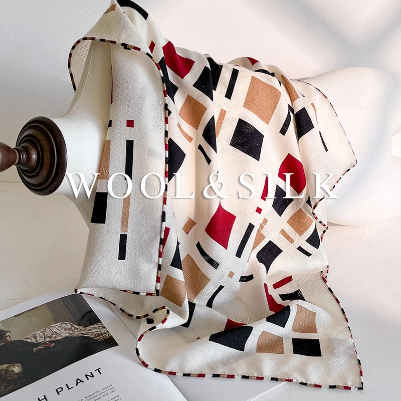 30% Silk 70% Wool Women's Scar - Women Accessories Brands บทวิจารณ์และราคา