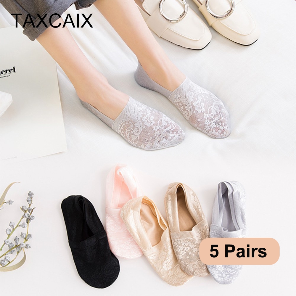 5 Pairs Fashion Women Girls Su - Women'S Ankle Accessories บทวิจารณ์และราคา